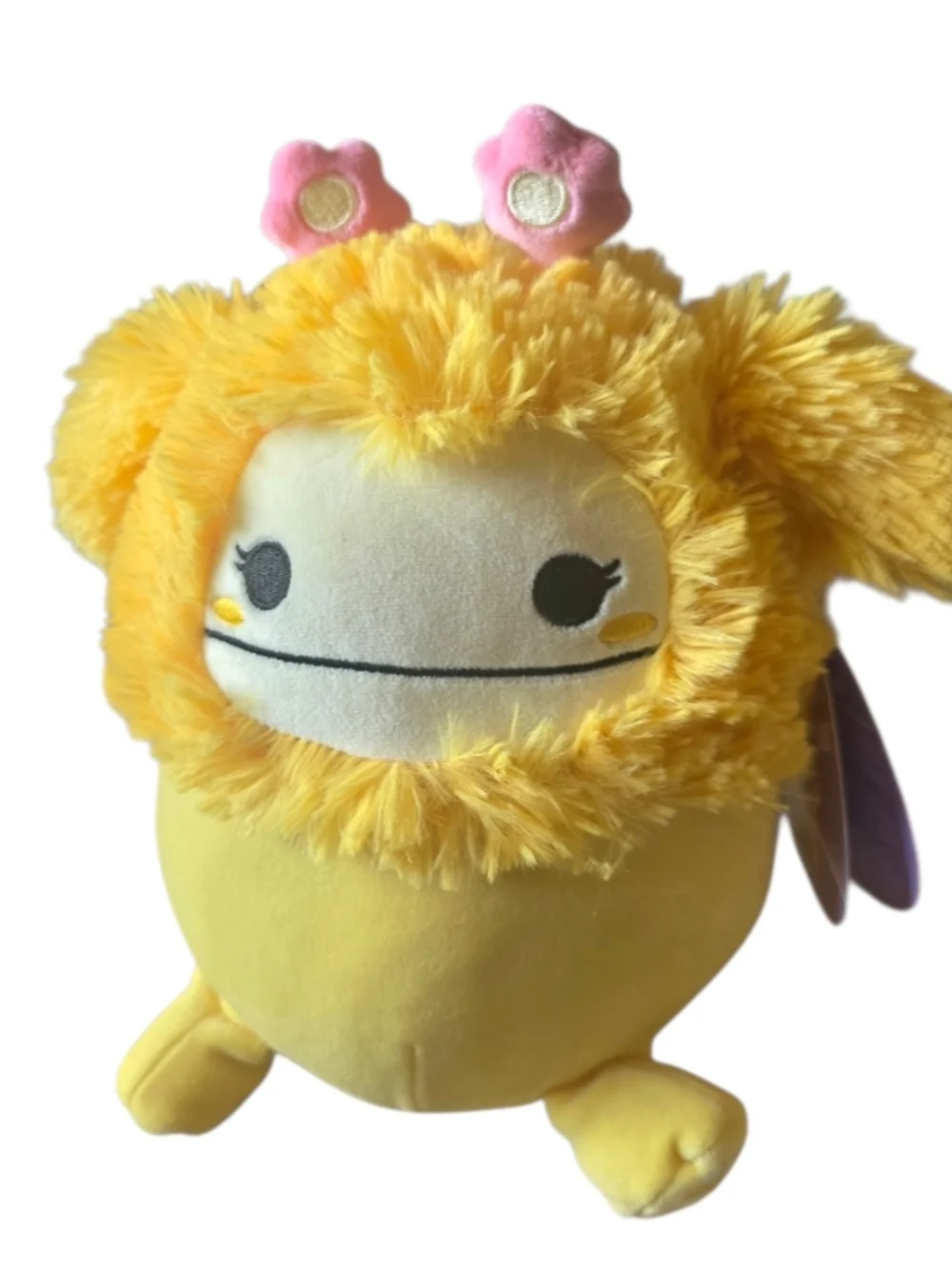 Squishmallows Original Nomi Bright Yellow Plush Spring New With Tags 10 inch